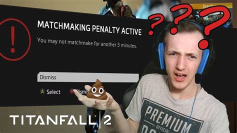 titanfall 2 matchmaking penalty